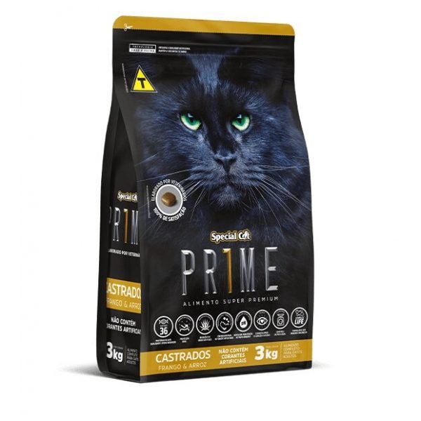 Special Cat Prime Castrados Frango e Arroz  10,1kg