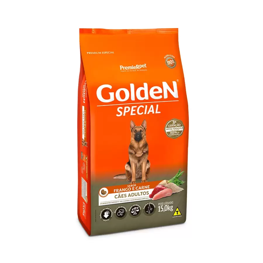 Golden Special Cães Adultos Frango & Carne