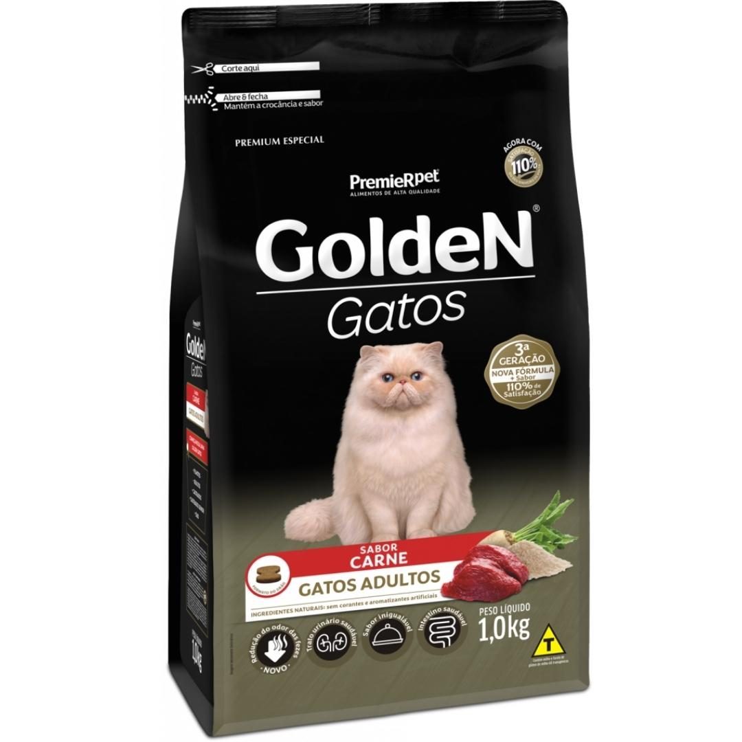GoldeN Gatos Adultos Carne