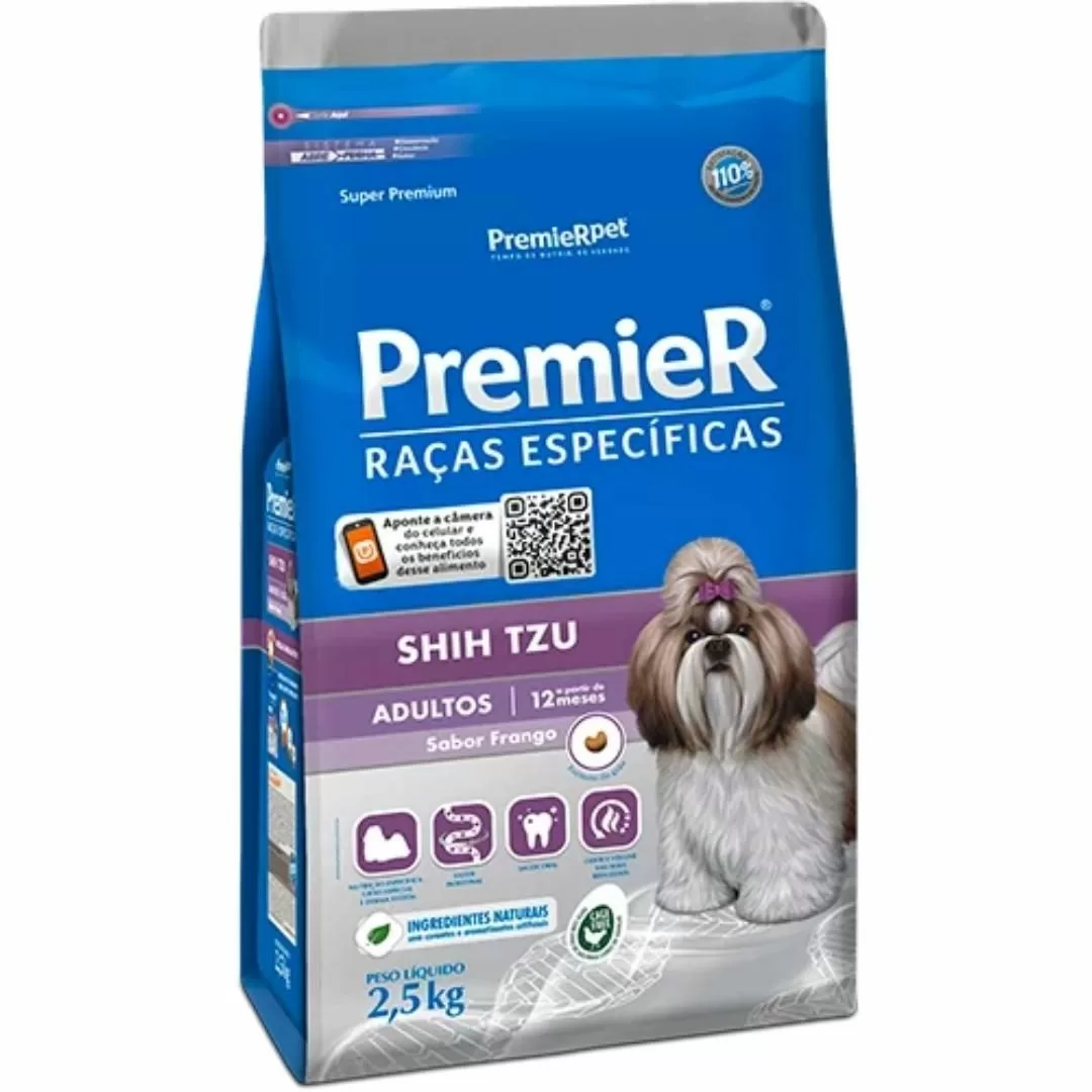 Ração premier shih tzu adulto