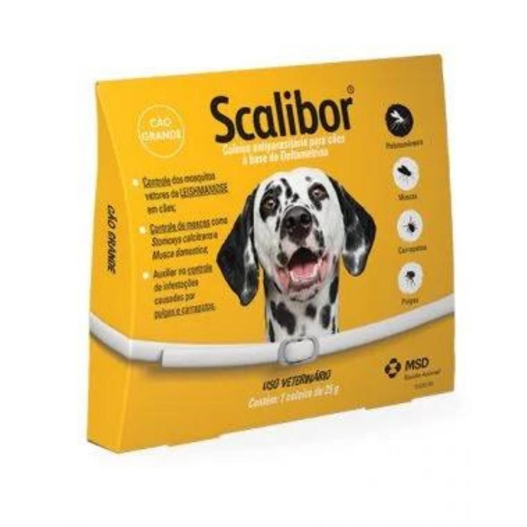 Coleira antiparasitária para cães Scalibor 65 cm