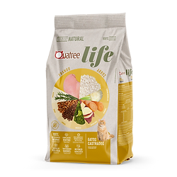 Quatree Life Gatos Castrados Frango e Arroz