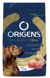 Ração Origens Premium Especial Class Carne e Frango para Cães Adultos